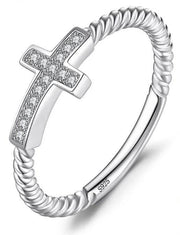 bague-religieuse-argent-diamant-femme