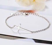 Pulsera religiosa Cross Silver 925