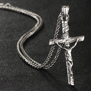 Collier Croix De Jesus Homme